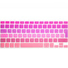 Protector de teclado degradado Rosa