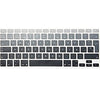 Protector de teclado degradado Negro