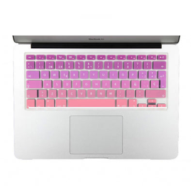 Protector de teclado degradado Rosa