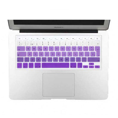 Protector de teclado degradado Morado